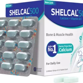 Shelcal 500mg Strip Of 15 Tablets